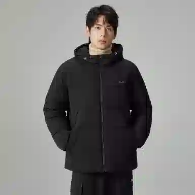 贵人鸟 保暖加厚连帽防风棉服 男女同款