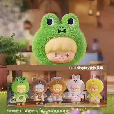 九木杂物社 寻找独角兽 卓大王我的小猫系列 搪胶毛绒手办公仔 盲盒类 单个盲盒