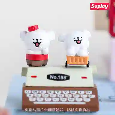 九木杂物社 线条小狗 便利店系列 迷你盲袋可爱萌粒公仔生日手办摆件 盲盒类