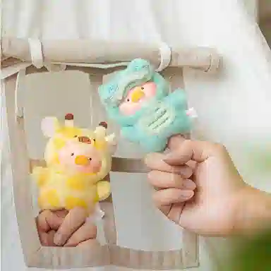 九木杂物社 机器猫 许愿招财猫 搪小偶毛绒手办 盲盒类 单个盲盒