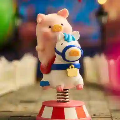 九木杂物社 社罐头猪 缤纷乐园系列 手办摆件潮玩公仔 盲盒类 单个随机