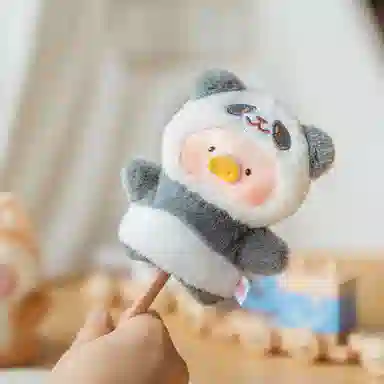 九木杂物社 机器猫 许愿招财猫 搪小偶毛绒手办 盲盒类 单个盲盒