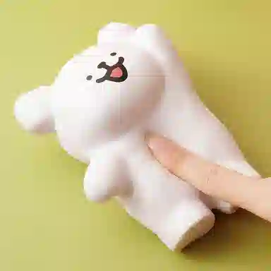 九木杂物社 线条小狗 解压公仔捏捏乐金毛 玩具