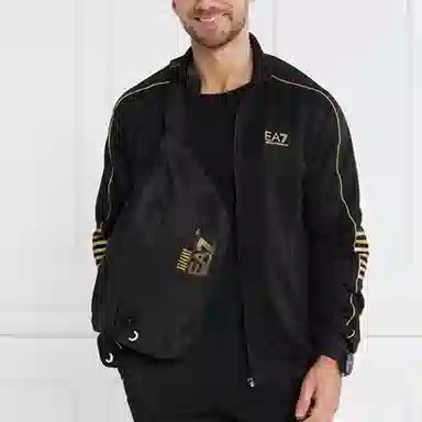 Emporio Armani EA7 FW23 Black Jacket