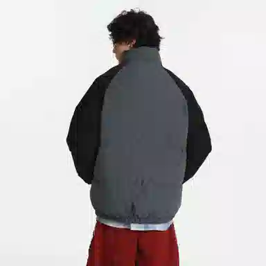 稻草人 时尚简约设计感棉服 男女同款