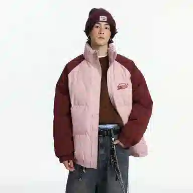 稻草人 时尚简约设计感棉服 男女同款