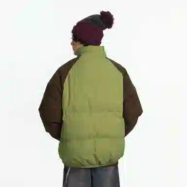 稻草人 时尚简约设计感棉服 男女同款