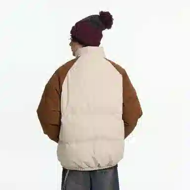 稻草人 时尚简约设计感棉服 男女同款