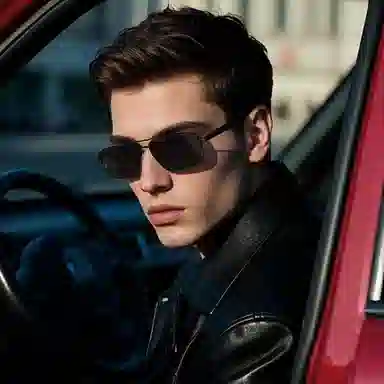 Cyxus Aviator Sunglasses