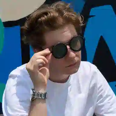 CYXUS Retro Round Sunglasses