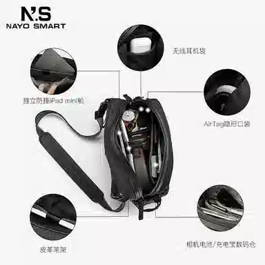 NAYO SMART Nylon Crossbody Bag