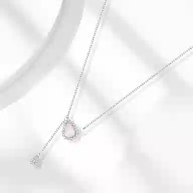 【S999足银】 牧言 福禄双全 复古新中式轻奢精致小众浪漫高级感 福满吉祥闪耀璀璨葫芦流苏日常百搭通勤锁骨链 好运 玉髓 项链 女款