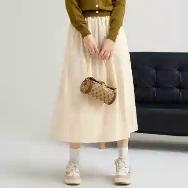 法文箱子 时尚简约百搭休闲长裙 女款