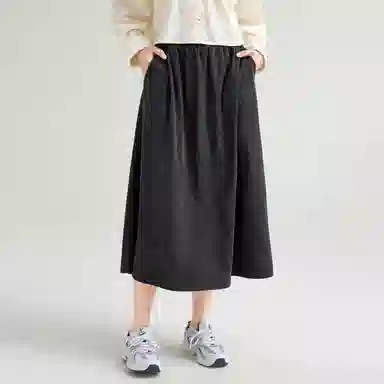 法文箱子 时尚简约百搭休闲长裙 女款