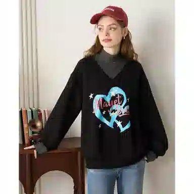 法文箱子 舒适休闲通勤卫衣 女款