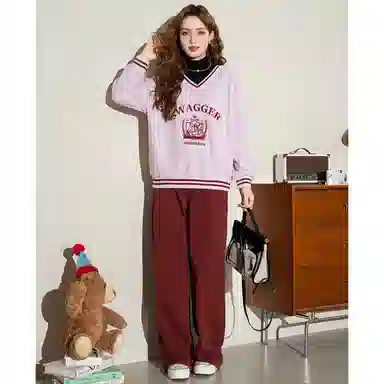 法文箱子 休闲舒适简约卫衣 女款