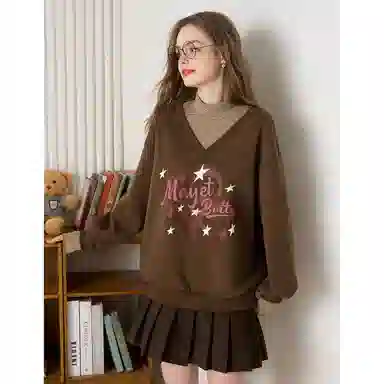 法文箱子 舒适休闲通勤卫衣 女款