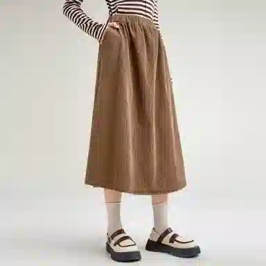 法文箱子 时尚简约百搭休闲长裙 女款