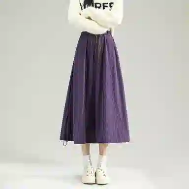 法文箱子 时尚百搭垂感休闲长裙 女款