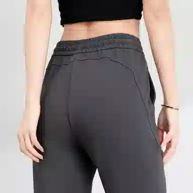 法文箱子 修身通勤简约休闲裤 女款 黑色