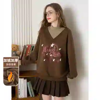 法文箱子 舒适休闲通勤卫衣 女款