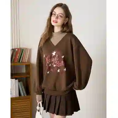 法文箱子 舒适休闲通勤卫衣 女款