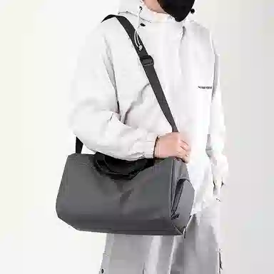 探露 简约大容量干湿分离多功能 涤纶 健身包 男女同款情侣款 黑色/灰色/绿色/卡其色/粉色/蓝色