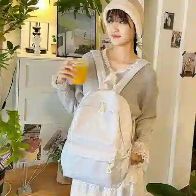 HCXK Cat Backpack Blue