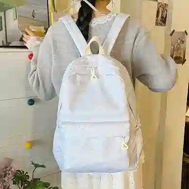 HCXK Cat Backpack Blue