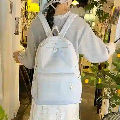 HCXK Cat Backpack Blue