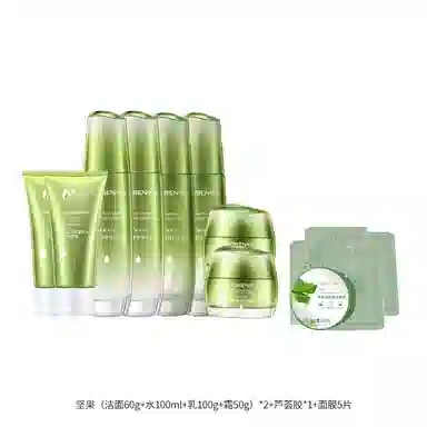 果本 坚果保湿锁水护肤套装 补水