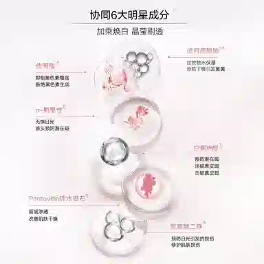 丸美 白色之恋淡斑臻享套盒礼盒 美白特证 重现钻光肌 透明质酸钠熊果苷 带手提袋
