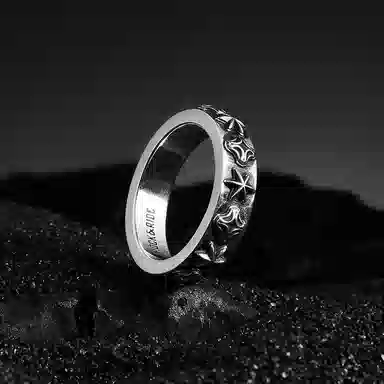ROCK&RIDE Star Cross Ring