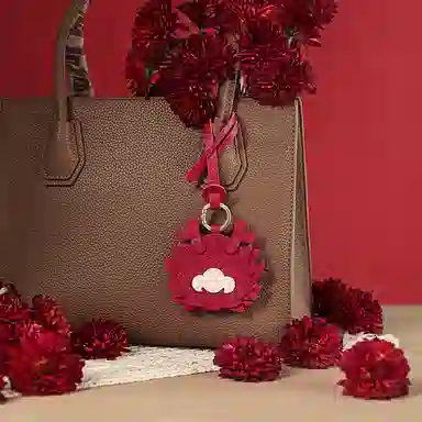 后鸟 质感饱满精致 羊皮 挂件 男女同款情侣款