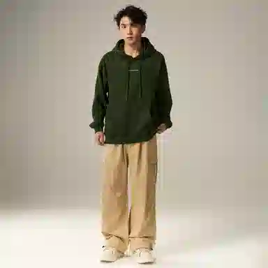 ZMOH Letter Print Hoodie