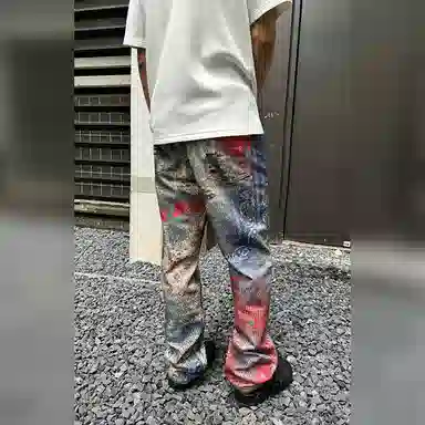 haonanhuang 501 Boro Jeans