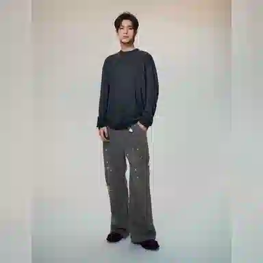 Haonanhuang Cargo Pants Grey