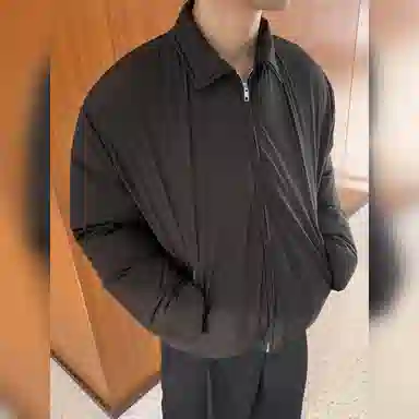 haonanhuang Jacket Black