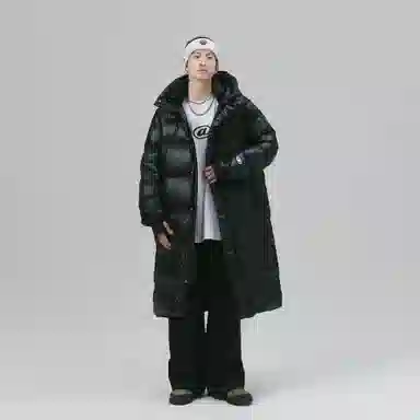 GOLFCROSS Extreme Winter Series Black Down Coat