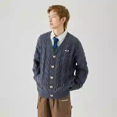 GOLFCROSS V-Neck Cardigan