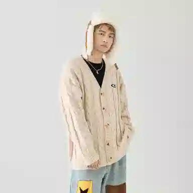 GOLFCROSS V-Neck Cardigan