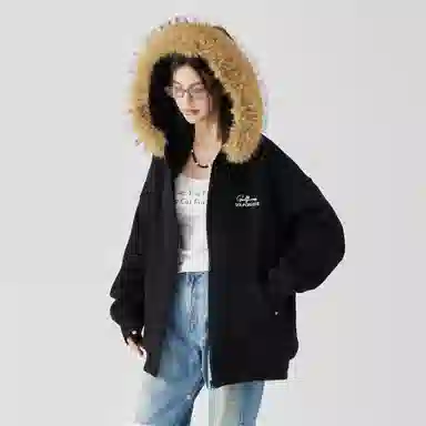 GOLFCROSS Retro Embroidered Hoodie