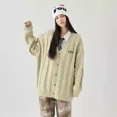 GOLFCROSS V-Neck Cardigan