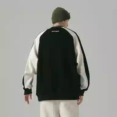 GOLFCROSS Logo Print Sweatshirt