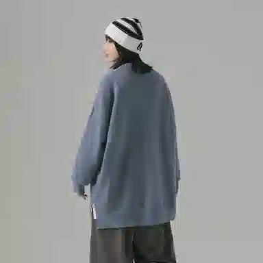 GOLFCROSS Logo Embroidered Pullover Sweater