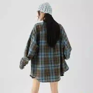 GOLFCROSS Retro Plaid Shirt