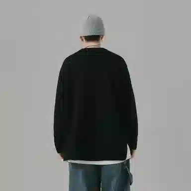 GOLFCROSS Logo Embroidered Pullover Sweater