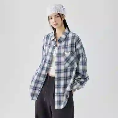 GOLFCROSS Retro Plaid Shirt