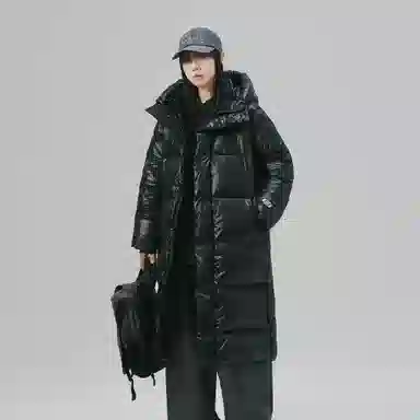 GOLFCROSS Extreme Winter Series Black Down Coat