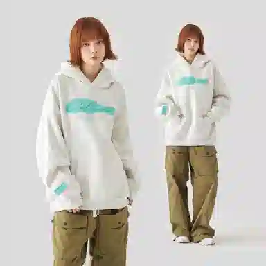 GOLFCROSS Basic Colorblock Hoodie